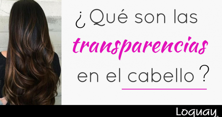 transparencias en el cabello