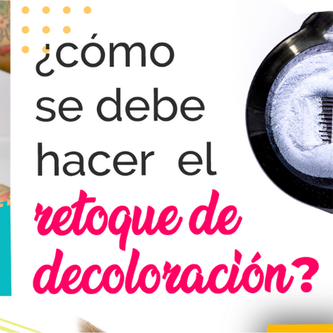 retoque de decoloración