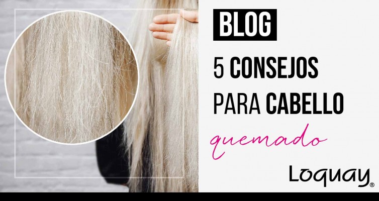 cabello quemado